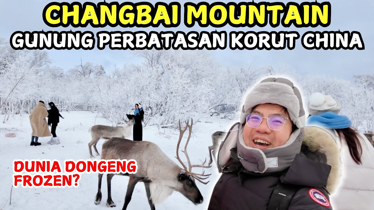 So much fun! SNOW MOUNTAINS ON THE CHINA & NORTH KOREA BORDER | CHANGBAI aka PAEKTU MOUNTAIN