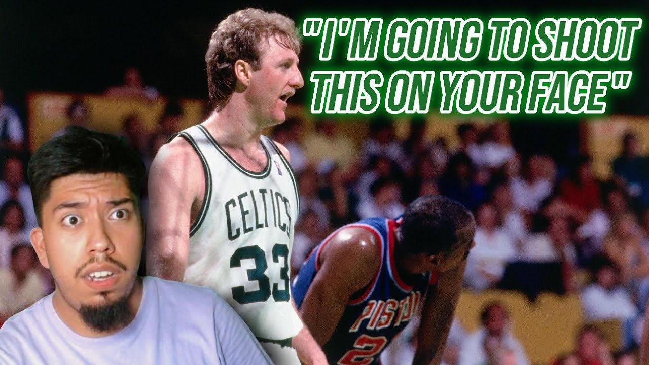Larry Would've Had Me HOT!!! | Reacting To Larry Bird STORIES that prove he's the BEST TRASH TALKER