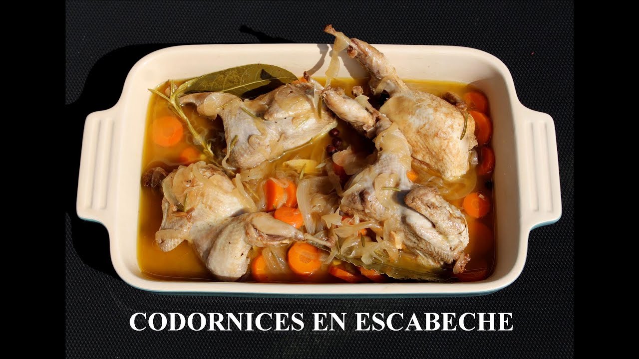 Codornices en Escabeche