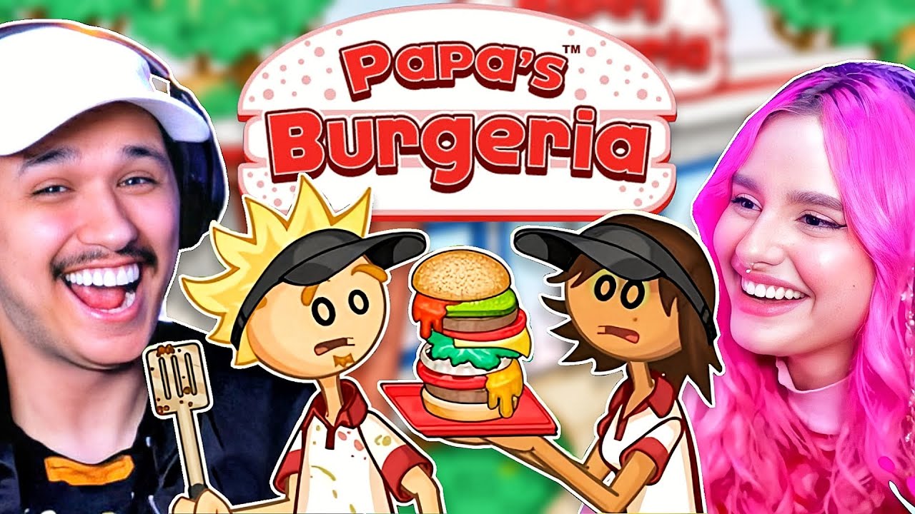 Fizemos o MELHOR HAMBÚRGUER NO PAPA'S BURGERIA!