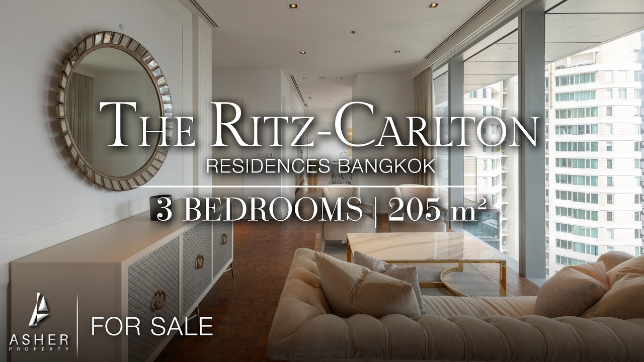 The Ritz-Carlton Residences 3 Bedrooms 205 sq.m. Available for SALE