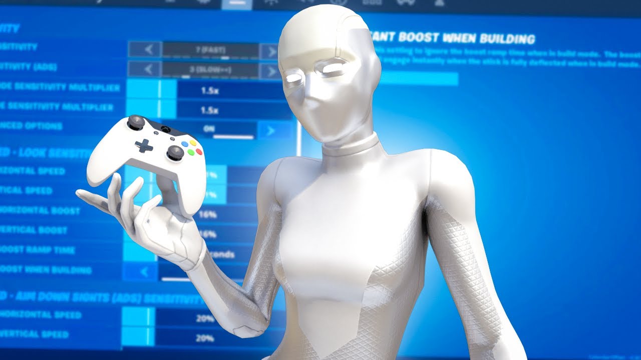 Cold World ❄️ +  New *BEST* Controller Fortnite Settings *AIMBOT* - Season 4 Settings