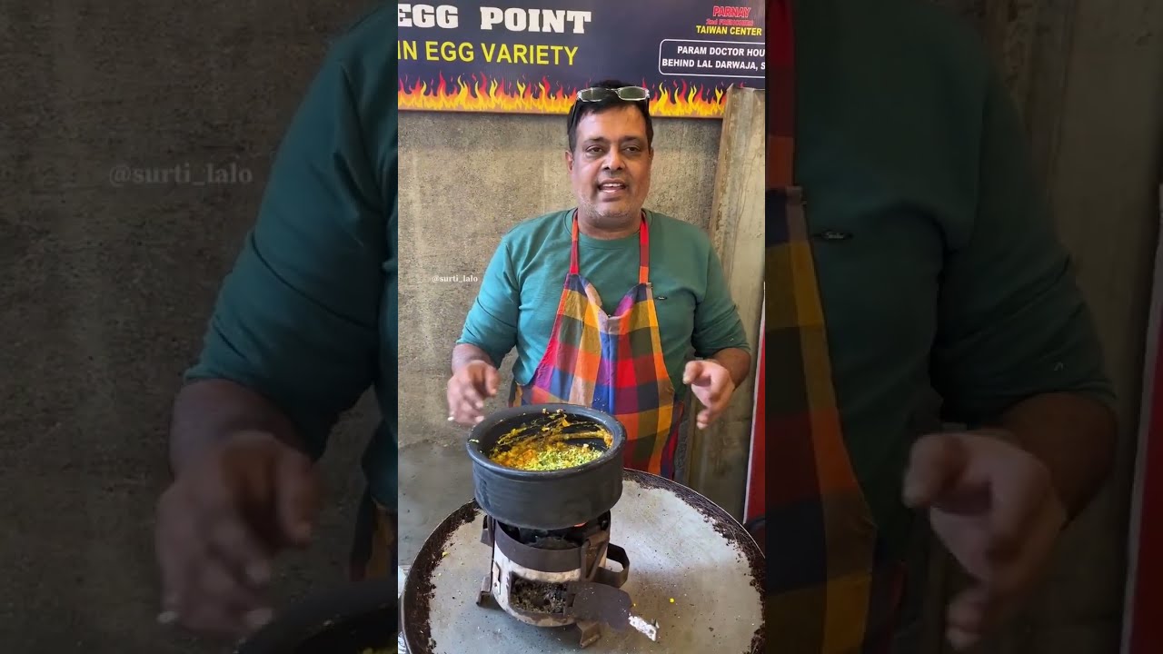 Most Viral JK Fire Ka Anda Wali Undhiyu – Itna Tasty Ki Dubara Zaroor Khayenge! | Surat Street Food