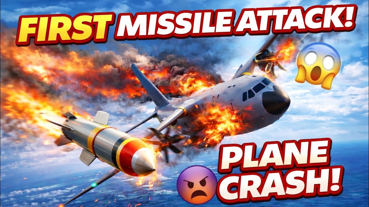 Airplane Missile Attack Mission 💥 | My First Combat Experience