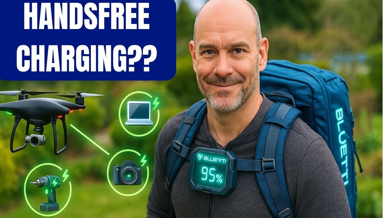 Bluetti Handsfree Review - Ultimate PORTABLE POWER in a BACKPACK??