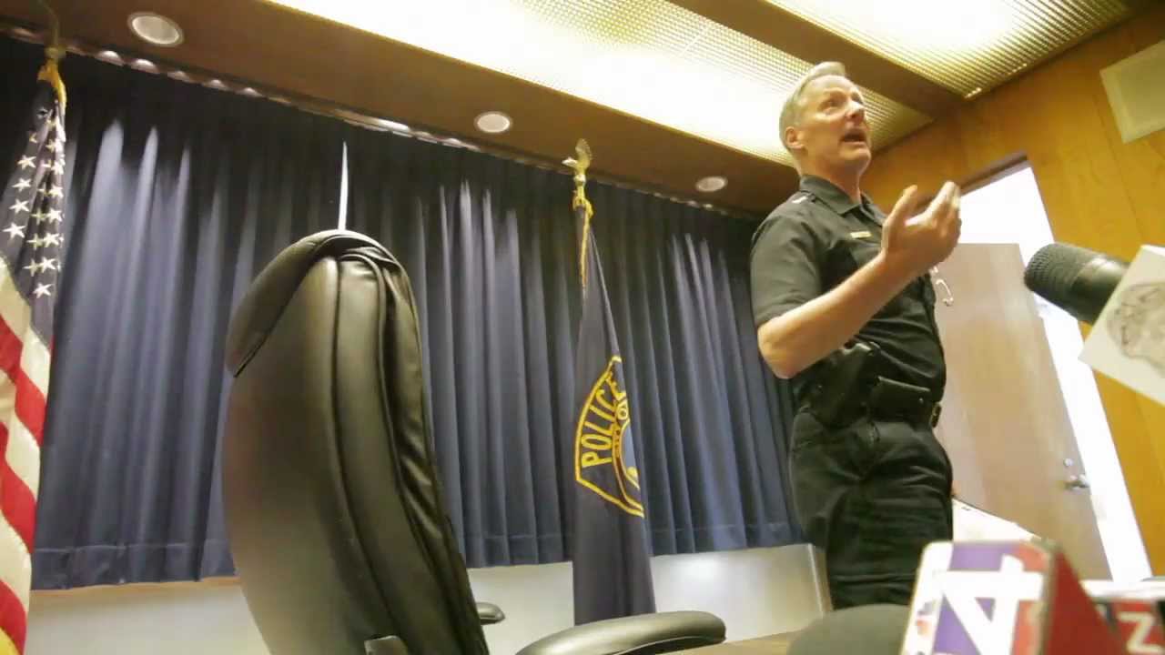 MPD chief storms out of press conference when asked about open records by Journal Sentinel reporter