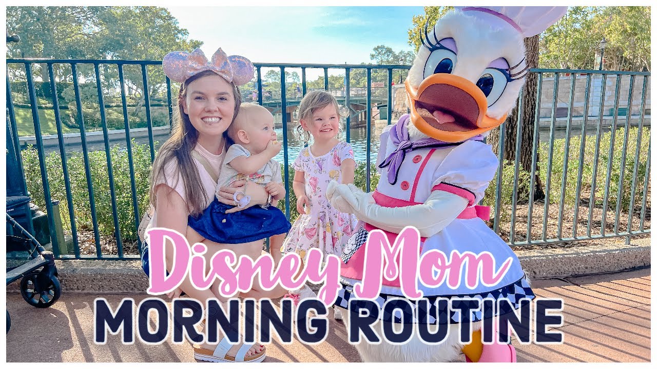 Mommy Disney Morning Routine | Early Entry | Disney With Toddlers | Disney Morning Routine