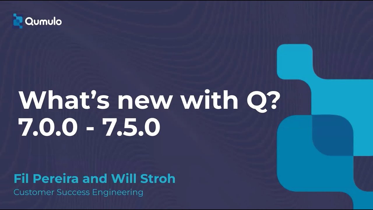 What's New With Q! 7.0.0  -7.5.0