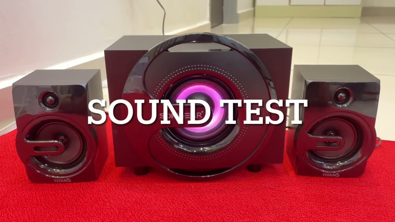 Sonigear Titan 5 BTMI Bluetooth 2.1 speaker unboxing and sound test