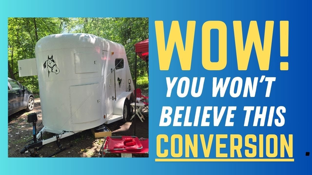 Horse Trailer Makeover: The Ultimate Camping Experience- RV LIFE- Christian RV Life