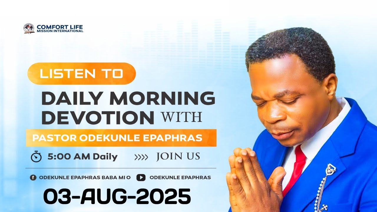 ONLINE RADIO BROADCAST WITH PASTOR ODEKUNLE EPAPHRAS _03-08-2025_