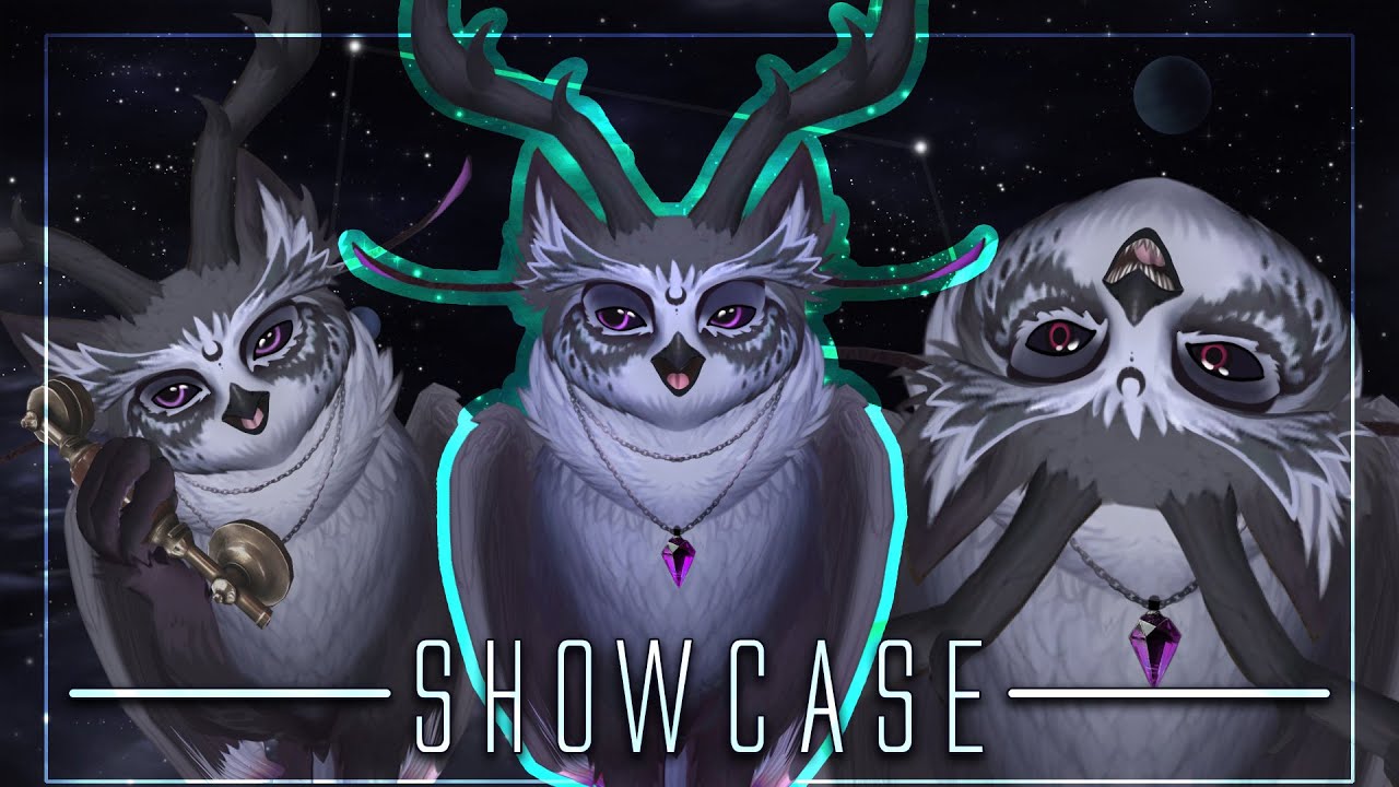 Tentara Owl | Custom VTuber Avatar Showcase