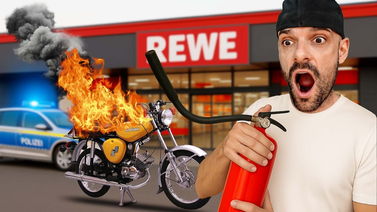 Mein BIKE ist fast abgebrannt