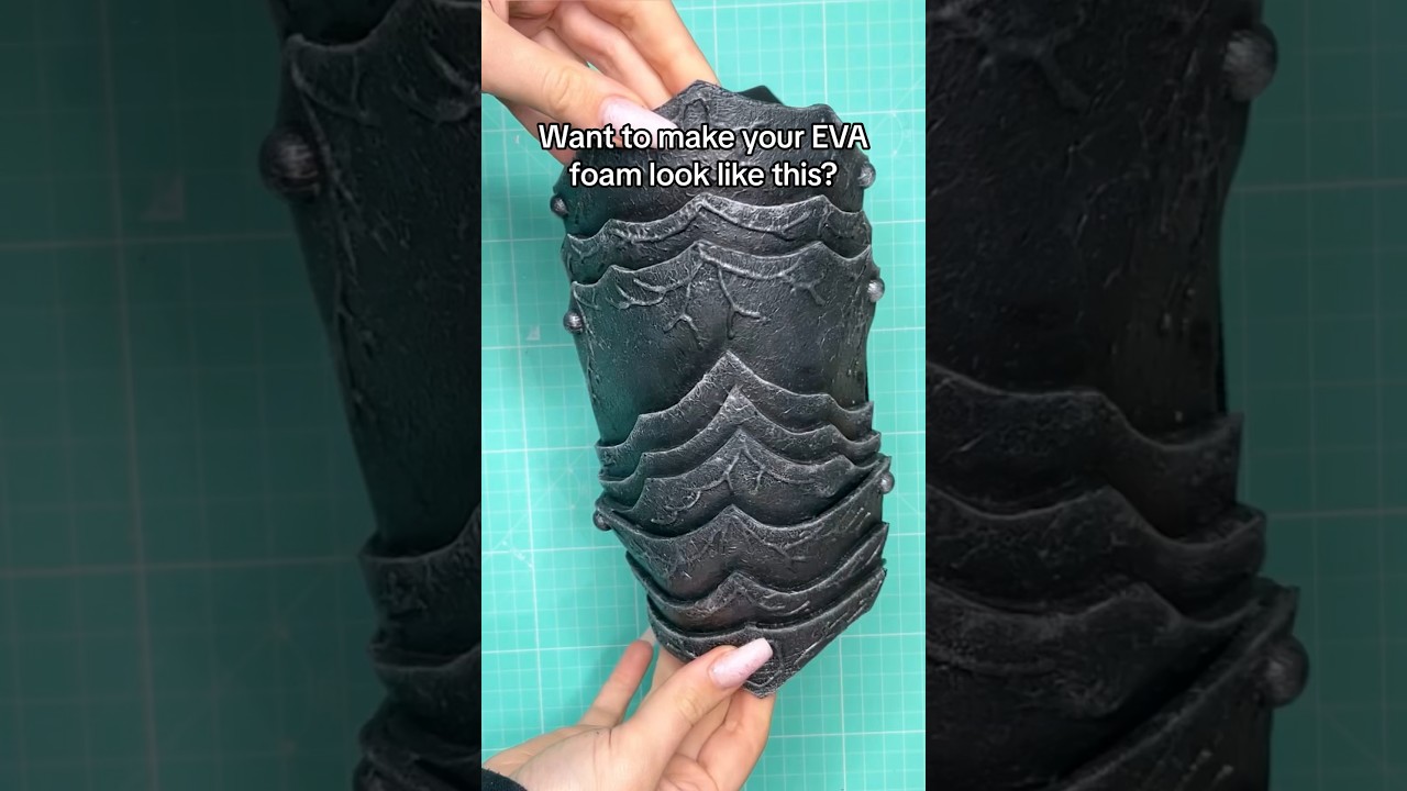 3 easy ways to texturize EVA foam!