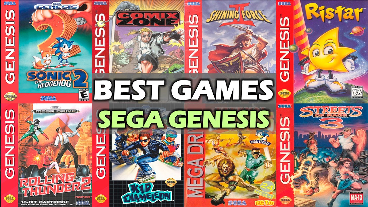 50 ЛУЧШИХ ИГР ДЛЯ GENESIS / MEGA DRIVE ВСЕХ ВРЕМЕН