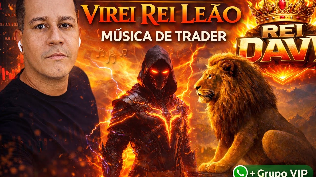 Sou Trader virei Rei leão | Música de rap Trader | Pra operar inspirado 
