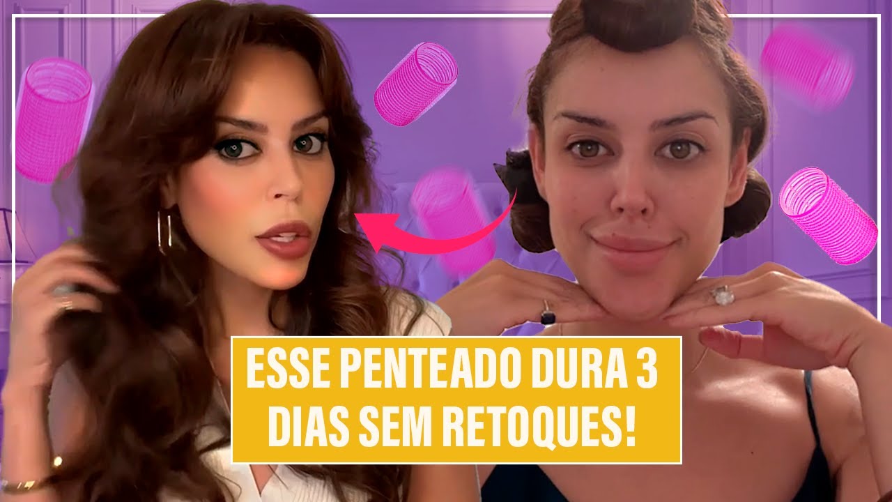 O meu truque pra manter o cabelo lindo e modelado, POR DIAS, sem chapinha!!