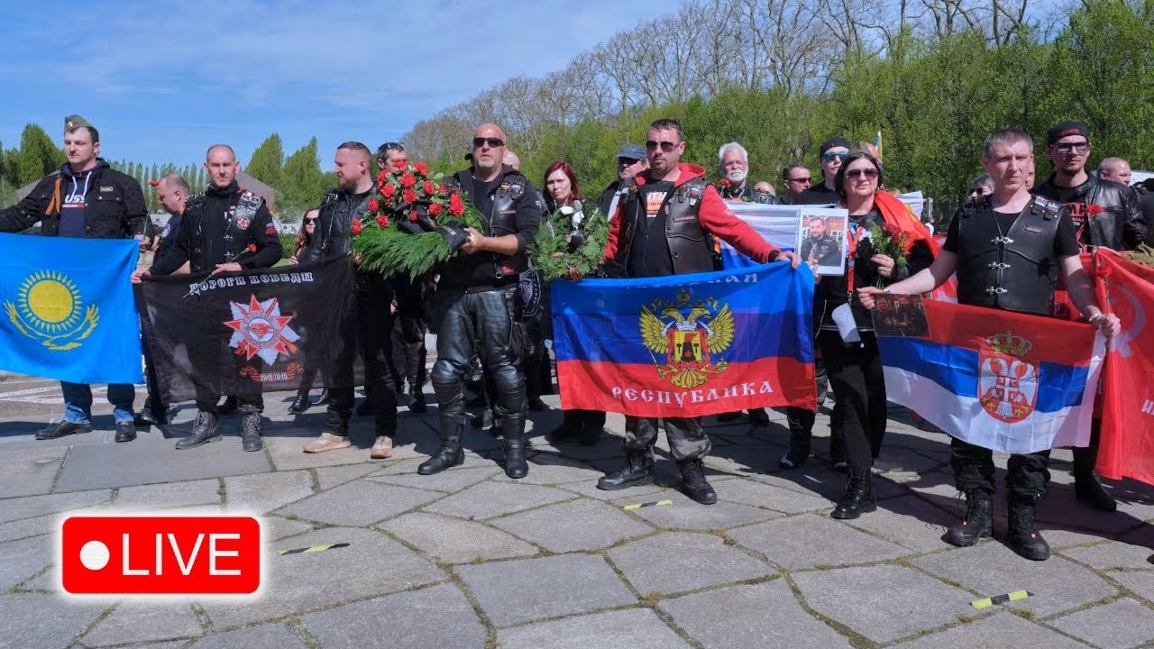 Neonazis besuchen russisches Denkmal! 😱🔥 80 Jahre Kriegsende | Berlin Treptow Park