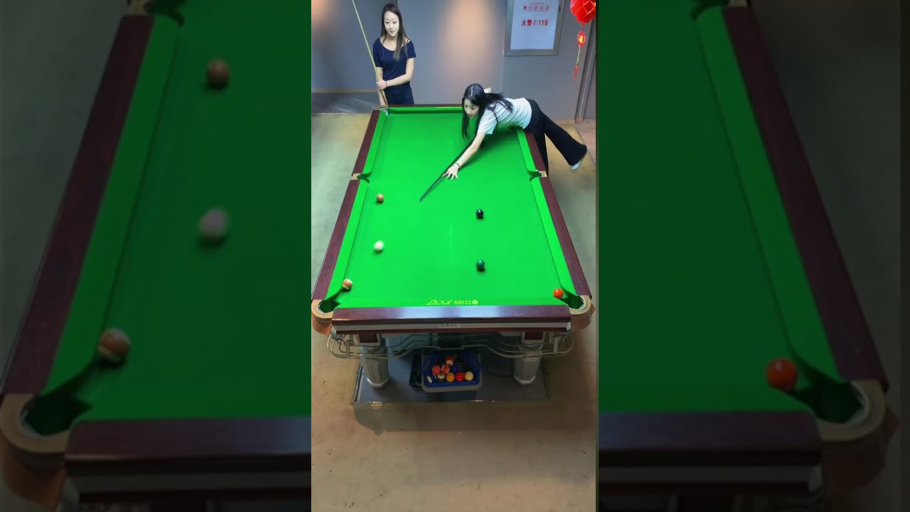 Live Fancy Billiards: Watch This Beauty Master the Table   #bida  #billiards #reviewbida