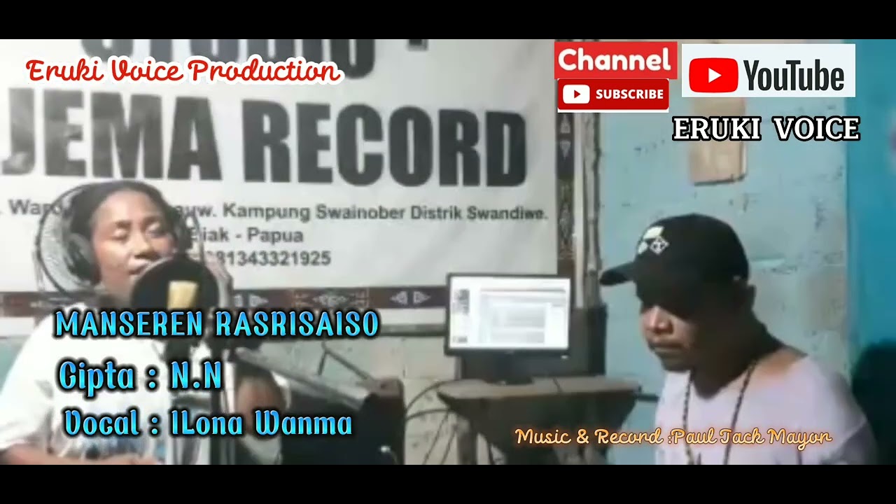 Lagu Rohani Biak Terbaru 2023||| Manseren Rasrisaiso ||| Vocal : ILona Wanma ||| Pajema Record