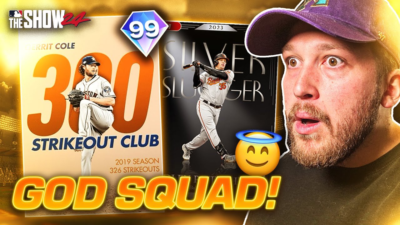 Мой 99 GOD SQUAD — это просто безумие. MLB The Show 24