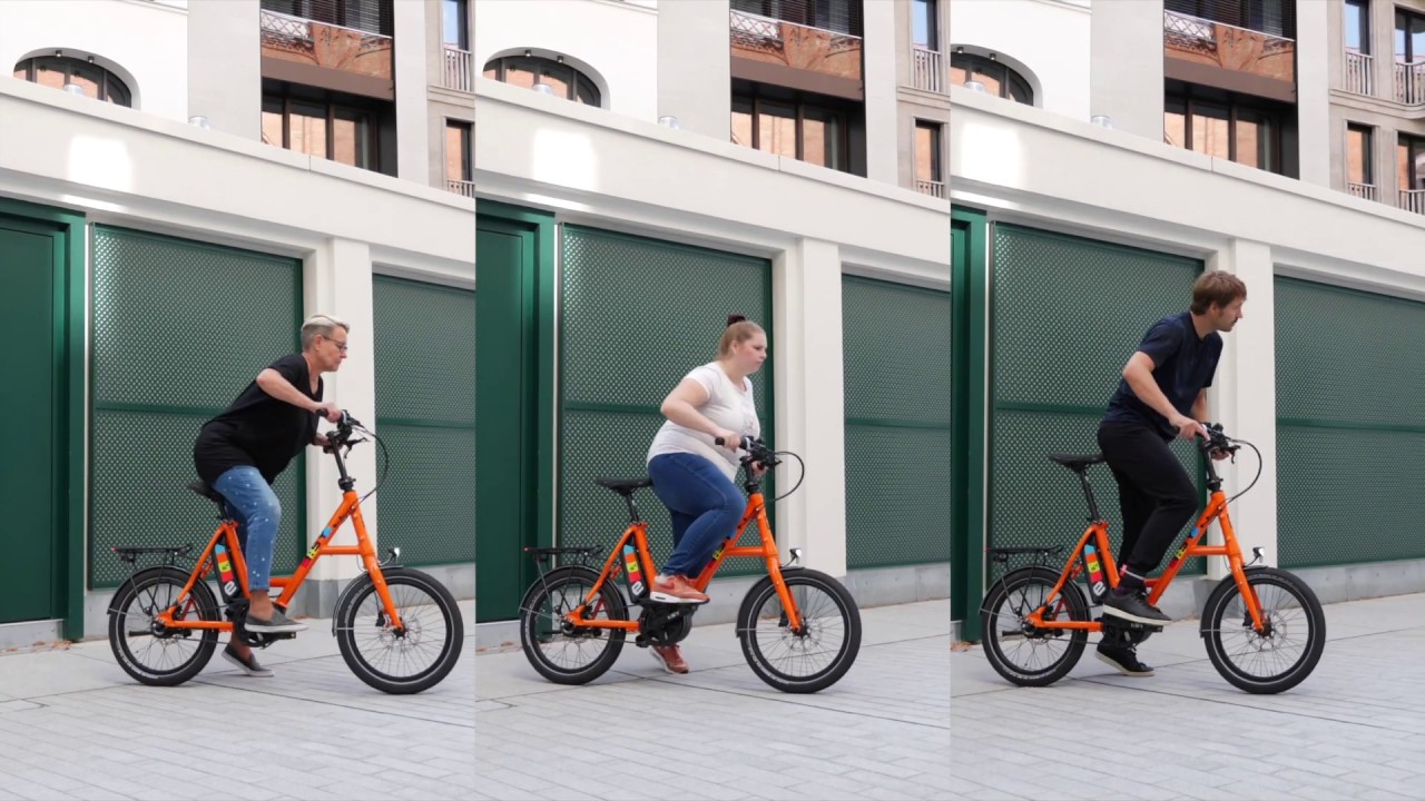 i:SY E-Bike | Das Kompaktrad - One Size Fits All - Das i:SY-Prinzip