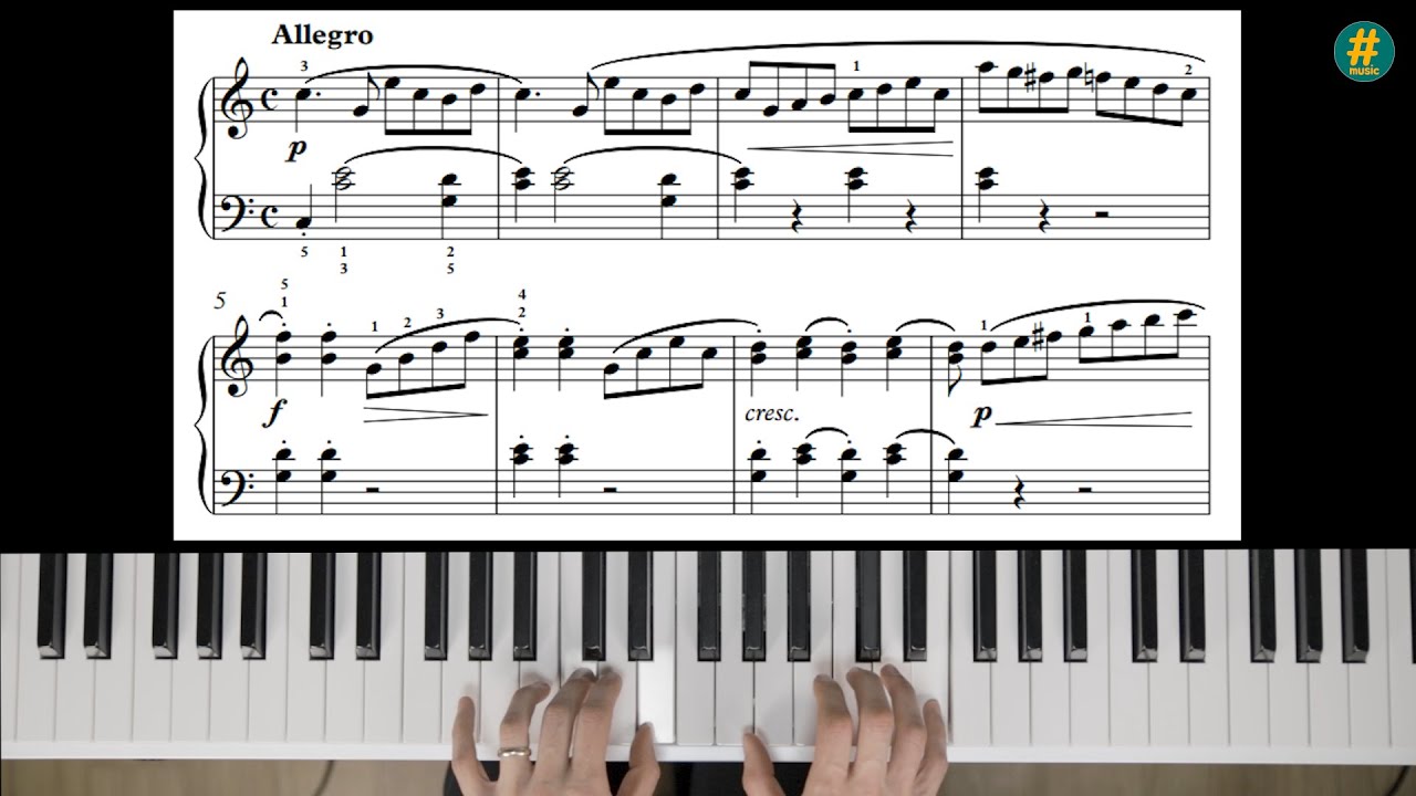 F.Kuhlau sonatina Op.55, No.01 1st / #쿨라우소나티네4번1악장#연습