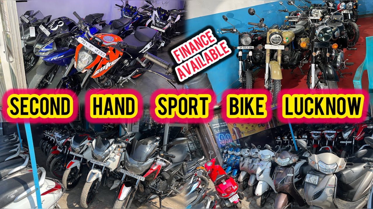 बाइक यहां लो बड़ा मार्केट ❤️‍🔥/ Second Hand Bike Lucknow | Bullet | R15 | Apache | 