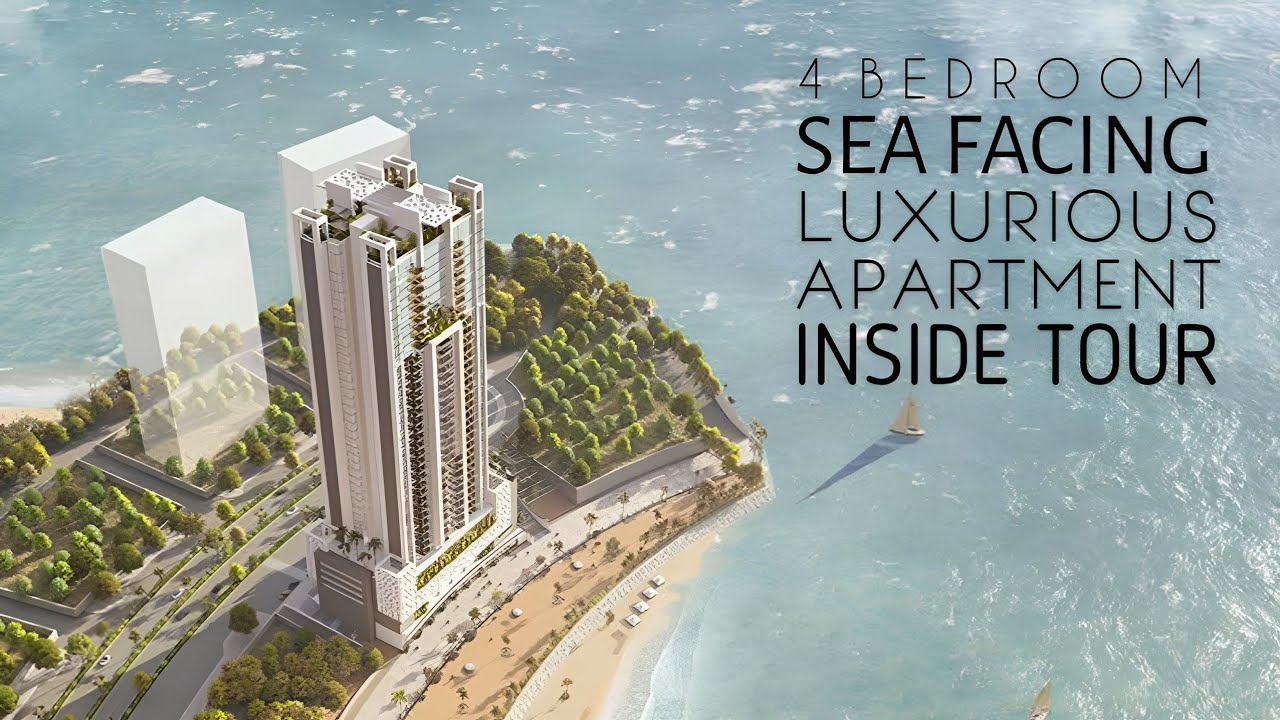 Sea-Facing 37th Floor 4 Bedroom Apartment Tour | DHA Phase-8 Karachi