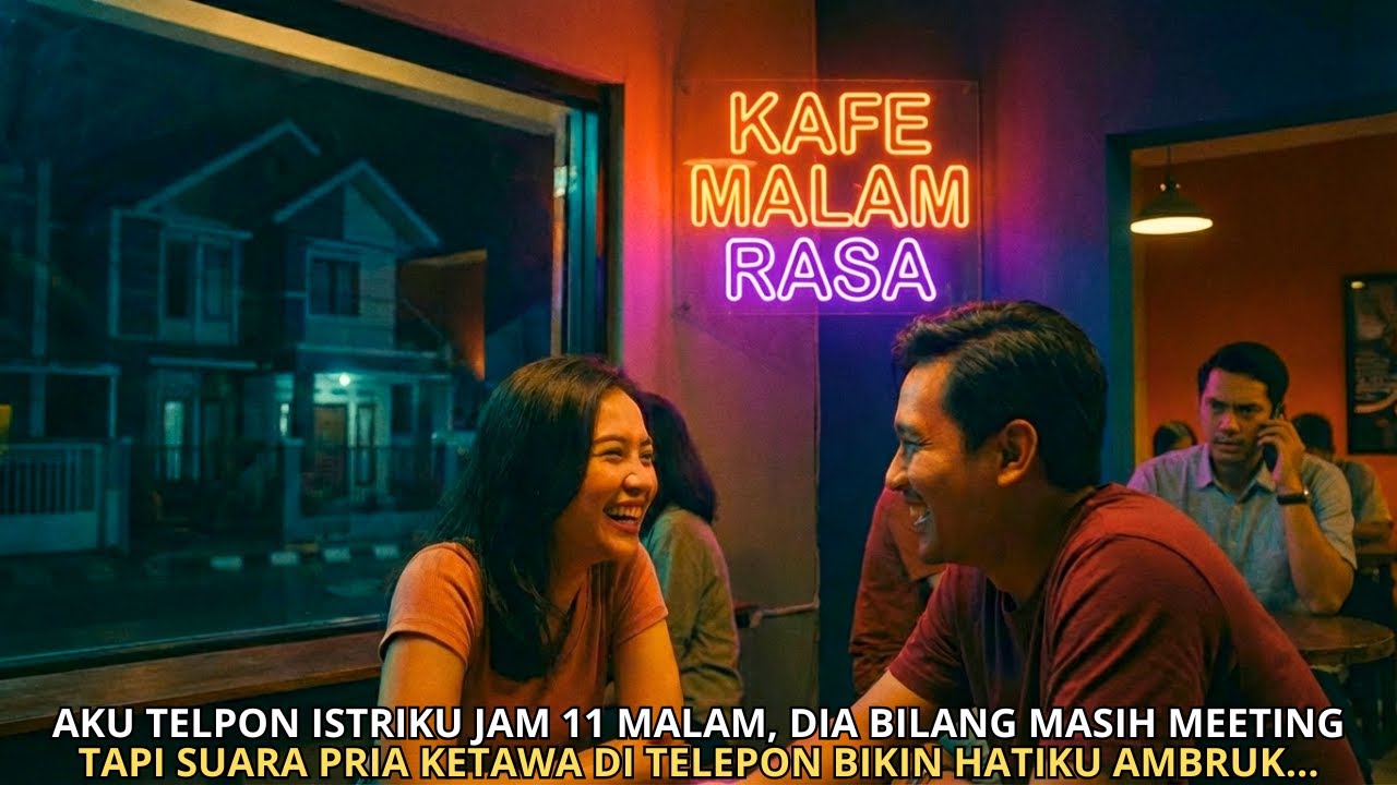 AKU TELPON ISTRIKU JAM 11 MALAM, DIA BILANG MASIH MEETING  TAPI SUARA PRIA KETAWA DI TELEPON BIKIN H
