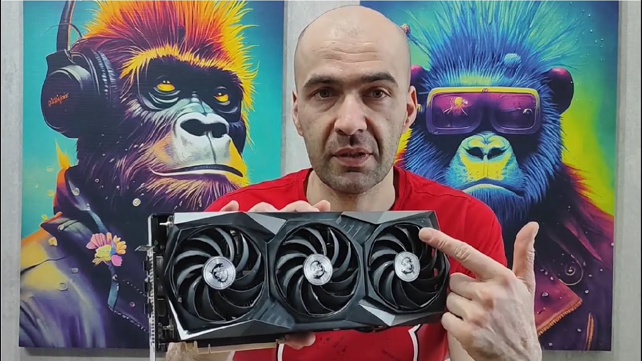 Замена прокладок на медную пластину  MSI 3070ti gaming x trio