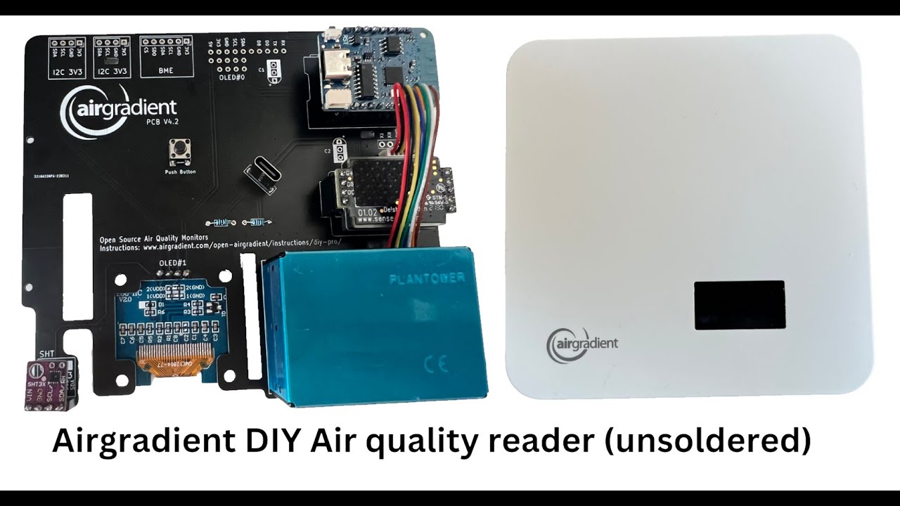 Airgradient DIY Pro Unsoldered PCB v4.2 Build Instructions