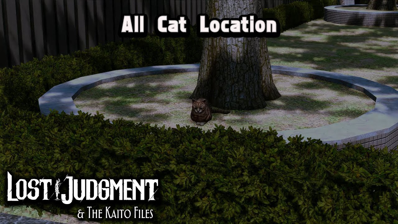 Lost Judgment: The Kaito Files | All Cat Location