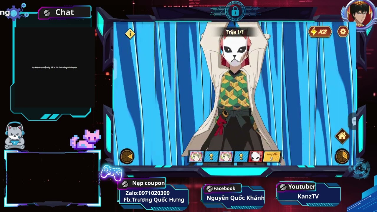 Trải nghiệm tựa game Demon Slayer mobile  của nhà phát hành x7 game