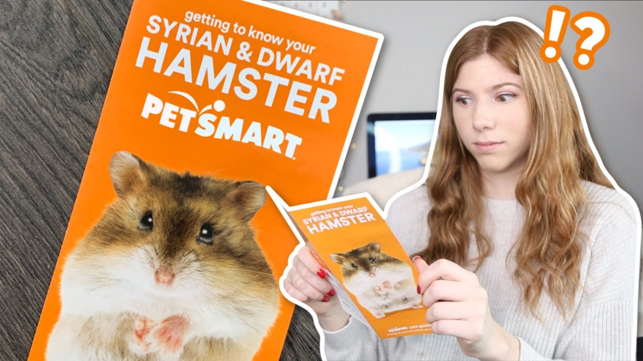 Reacting to PetSmart's UPDATED Hamster Care Guide