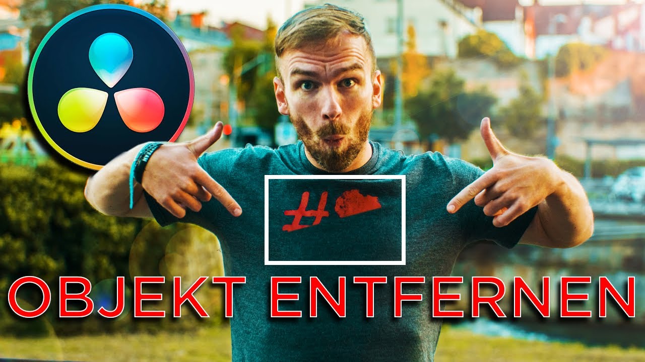 OBJEKT ENTFERNEN in DAVINCI RESOLVE | Fusion Tutorial