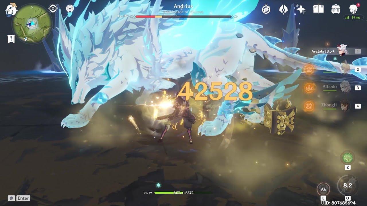 This is How F2P ITTO Damage Looks Like C0, 4 star weapon no Buff !!!