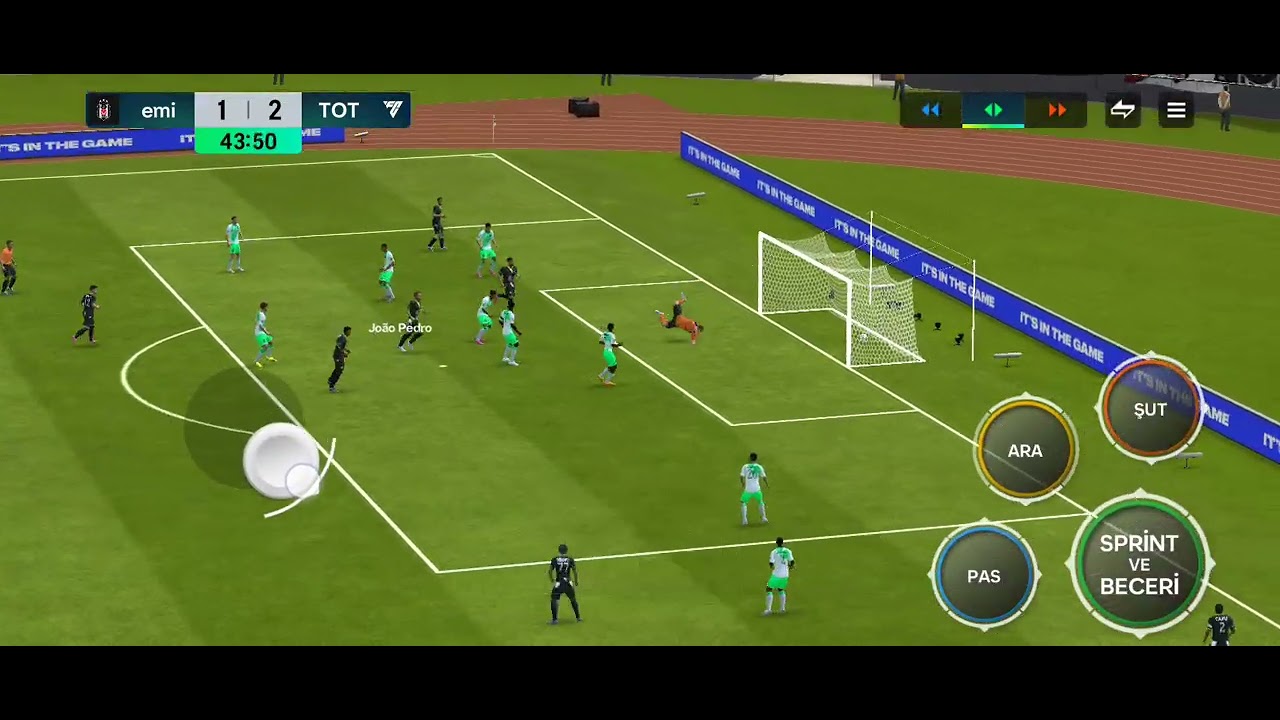 Bjk vs totw dünya klasi 2-5 FC mobile 