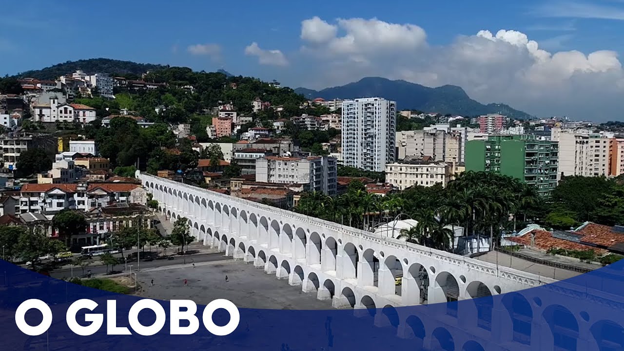 O Rio de Janeiro visto de cima, ontem e hoje