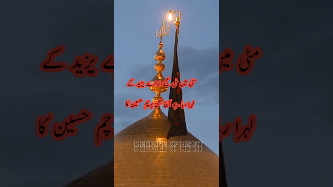 MUHARRAM POETRY IN URDU|#poetry#muharram #islamicpoetry#muharramstatus #whatsappstatus#karbala #1444