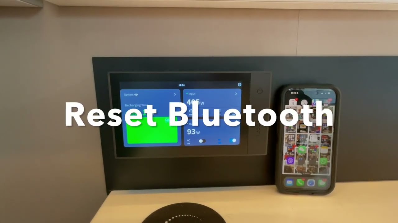 KK   reset phone bluetooth to the Ecoflow Power Hub