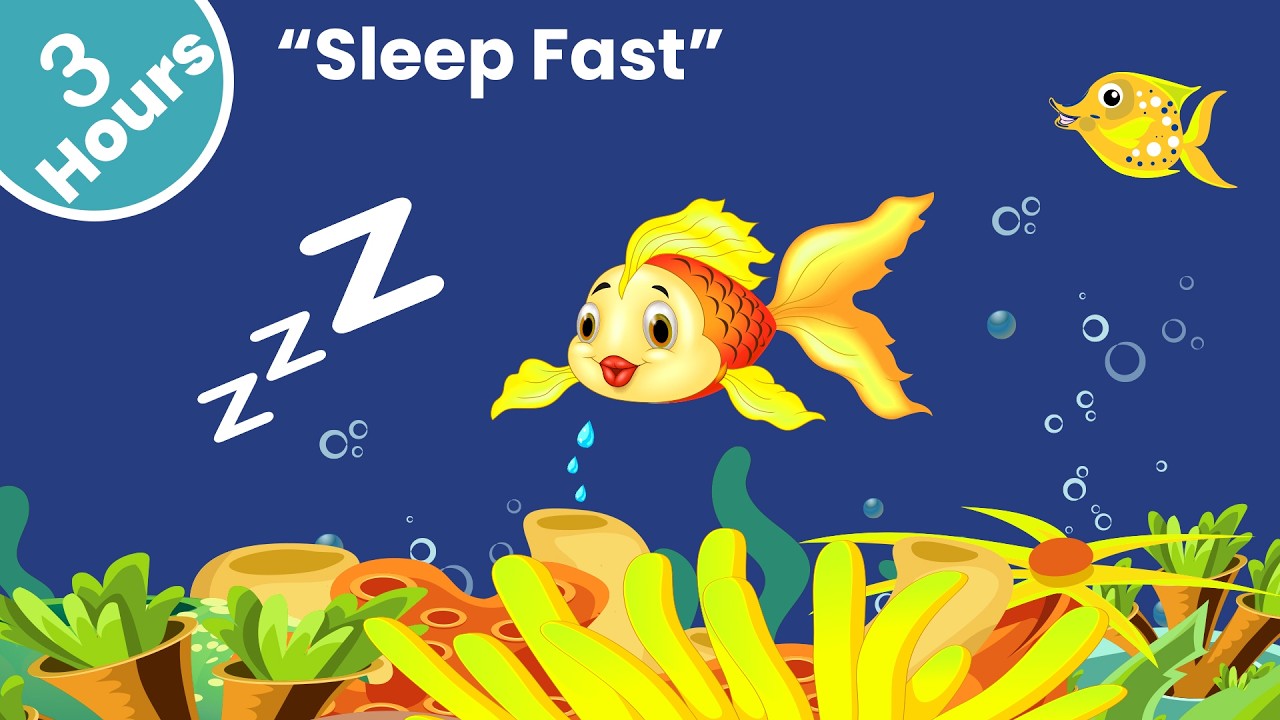 Bedtime Lullabies and Calming Undersea Animation Baby Lullaby Bliss 🤍 #122