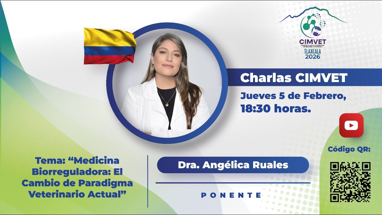 CHARLAS CIMVET 2026 - Medicina Bioreguladora: El cambio de paradigma veterinario actual