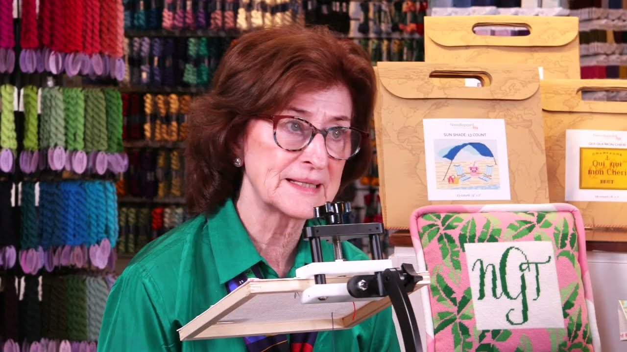 Needlepoint To Go Learning Series-Knitting Stitch