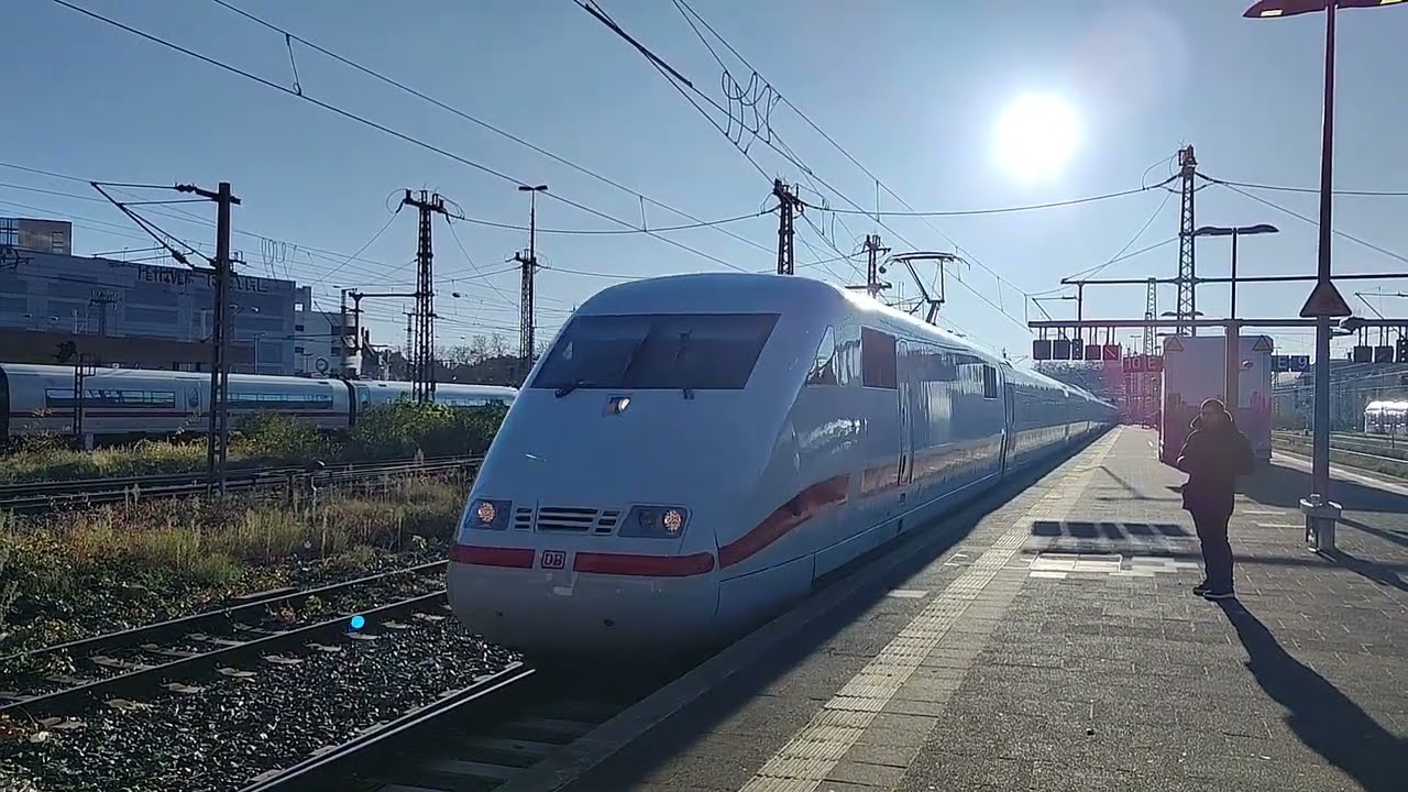 DB Deutsche Bahn (ICE 1) ICE 641 Düsseldorf Hbf Severní Porýní-Vestfálsko - Hannover Hbf Dolní Sas.
