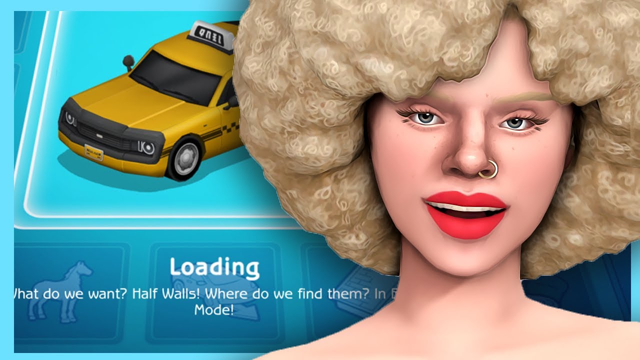 How to make The Sims 4 look like The Sims 2! Custom Sims 2 UI and Taxi Mod