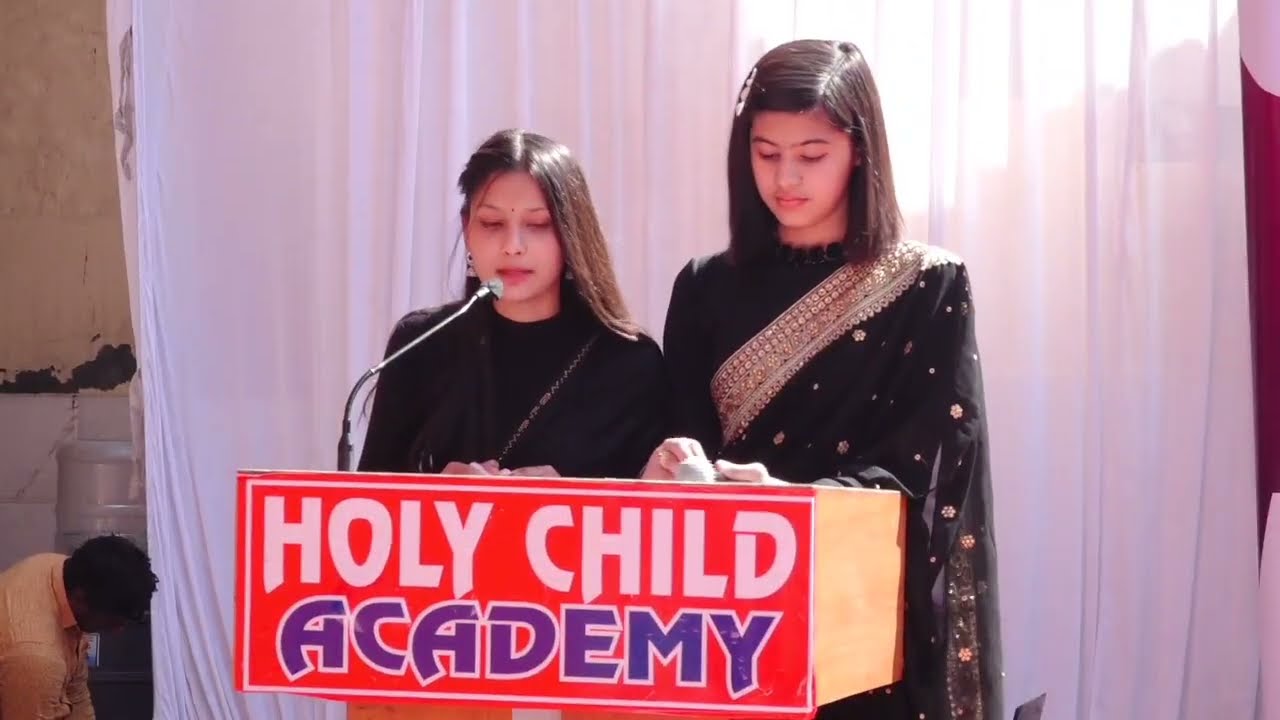 Udaan 2024 Holy Child Academy Khekra Baghpat Annual Function