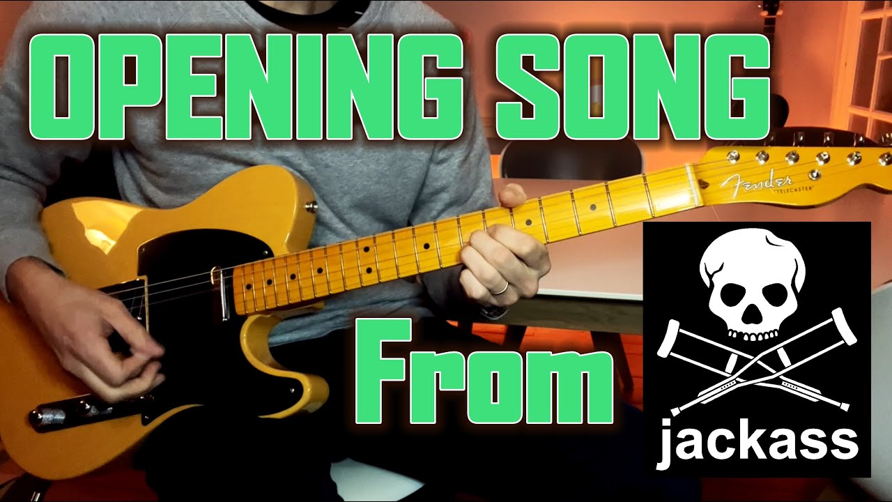MTV’s Jackass Theme Song / Minutemen - Corona (Guitar-bass-drums cover)