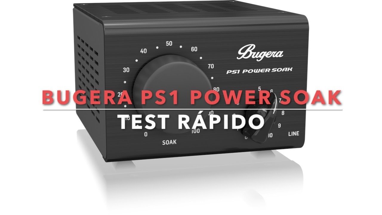 Bugera PS1 Power soak test