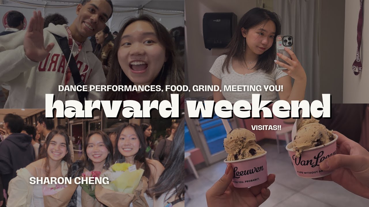 harvard visitas weekend! dance, food, meeting you! || sharon @harvard